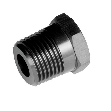 -16 (1) NPT MALE TO -06 (3/8) NPT FEMALE REDUCER - BLACK